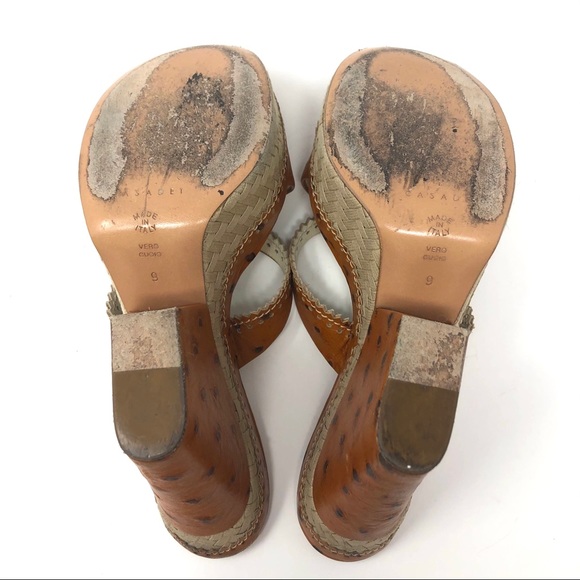 CASADEI slides, made in Italy, size 9/39 - Picture 13 of 13